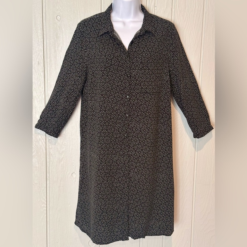 Max Black Polka Dot Women's Dress